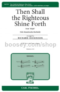 Then Shall The Righteous Shine Forth (Vocal/Piano Score)