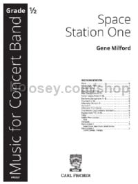 Space Station One (Wind Band Score)