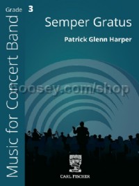 Semper Gratus (Wind Band Score & Parts)