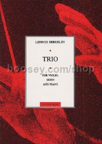Trio For Violin, Horn and Piano (Score & Parts)