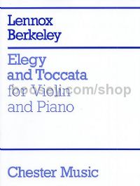 Elegy & Toccata (Violin & Piano)
