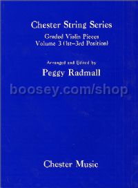 Graded Violin Pieces, Volume 3: 1st-3rd Position
