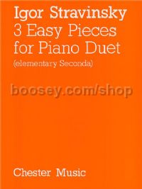 Three Easy Pieces for Piano Duet