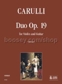 Duo Op. 19 for Violin & Guitar (score & parts)
