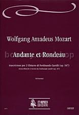 Andante et Rondeau for 2 Guitars (Op. 167) (score & parts)