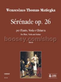 Sérénade Op. 26 for Flute, Viola & Guitar (score & parts)