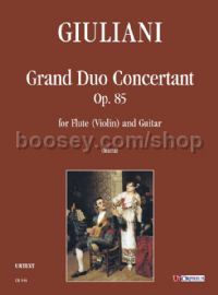 Grand Duo Concertant Op. 85 for Flute (Violin) & Guitar