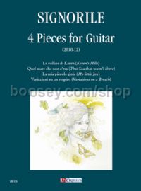 4 Pieces for Guitar (2010-12)