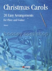Christmas Carols. 20 Easy Arrangements for Flute & Guitar (score & parts)