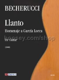 Llanto: Homenaje a García Lorca for Guitar