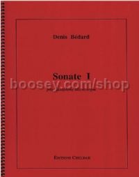 Sonata I for alto saxophone & organ