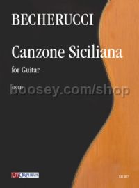Canzone Siciliana for Guitar (2011)