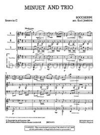 Mixed Bag No.19: Luigi Boccherini - Minuet And Trio (Score/Parts) 