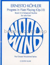 Progress In Flute Playing, Book 3: Eight Advanced Studies