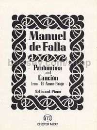 Pantomima and Cancion, from El Amor Brujo (Cello & Piano)