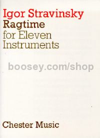 Ragtime (For Eleven Instruments) (Miniature Score)