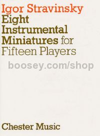 Eight Instrumental Miniatures For Fifteen Players (Miniature Score)