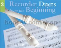 Recorder Duets From Beginning 3