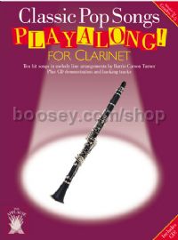 Playalong! Classic Pop Songs for Clarinet (Book & CD) - Applause