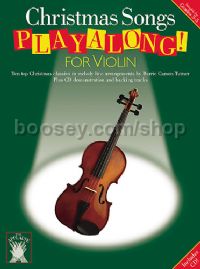 Playalong! Christmas Songs for Violin (Book & CD) - Applause