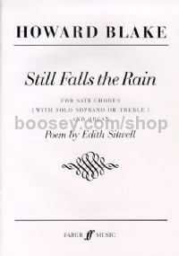 Still Falls The Rain (SATB)