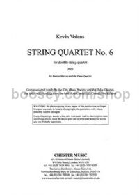 String Quartet No.6 (Score & CD)