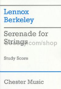 Serenade For Strings (Study Score)