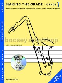 Making the Grade for Alto Saxophone Grade 1 Revised Edition (Book & CD)