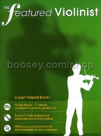 The Featured Violinist (Book & CD)