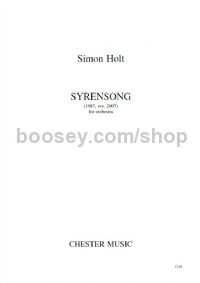 Syrensong (study score)