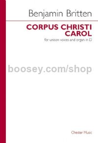 Corpus Christi Carol (Unison)