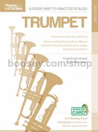 Playing With Scales: Trumpet Level 1 (Book + Download)