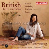 British Flute Concertos (Chandos Audio CD)
