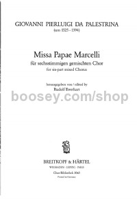 Missa 'Papae Marcelli' (choral score)