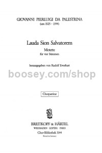 Lauda Sion Salvatorem (choral score)