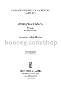 Assumpta Est Maria (choral score)
