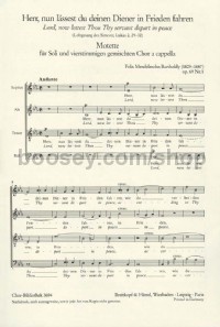 3 Motets Op. 69, No. 1 (choral score)