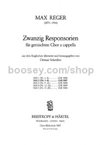 20 Responsorien, Vol. 2 (choral score)