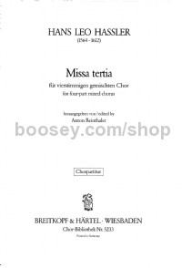 Missa tertia (choral score)