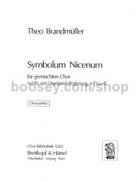 Symbolum Nicenum (choral score)