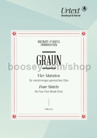 4 Motets (choral score)
