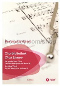 Choir Library for Mixed Choir: Sacred Repertoire Volume 3