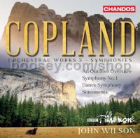Orchestral Works, Vol. 3 - Symphonies (Chandos Audio CD)