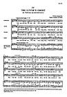 Lover's Ghost (from "Five English Folk Songs") SATB