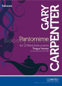 Pantomime for 13 Winds (Prague" version for woodwind ensemble) - Score"