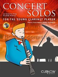 Concert Solos for the Young Clarinet Player - Bb Clarinet (Book & CD)