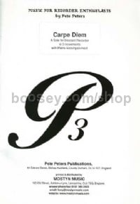 Carpe Diem (Descant Recorder & Piano)