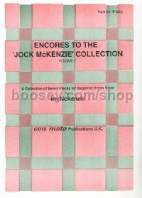 Encores to Jock McKenzie Collection Volume 1, brass band, part 2c, F Alto