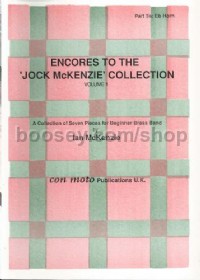 Encores to Jock McKenzie Collection Volume 1, brass band, part 3a, Eb Horn