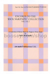 Encores to Jock McKenzie Collection Volume 3, brass band, part 4b, bass cle